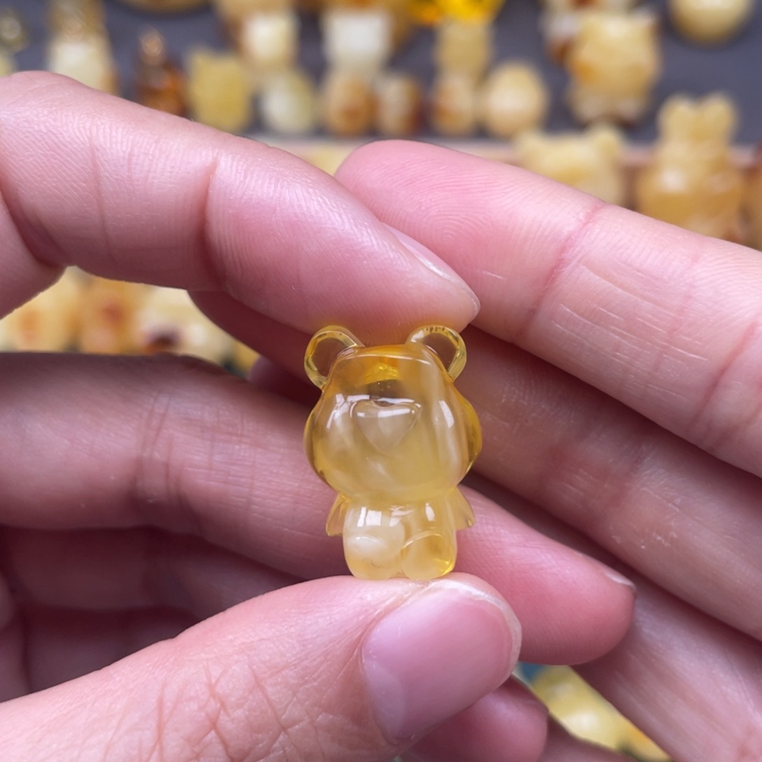 未镶嵌琥珀裸石蜜蜡