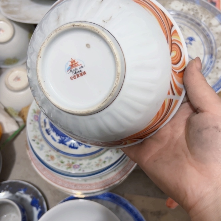 景德镇陶瓷高温米饭碗微瑕一****开