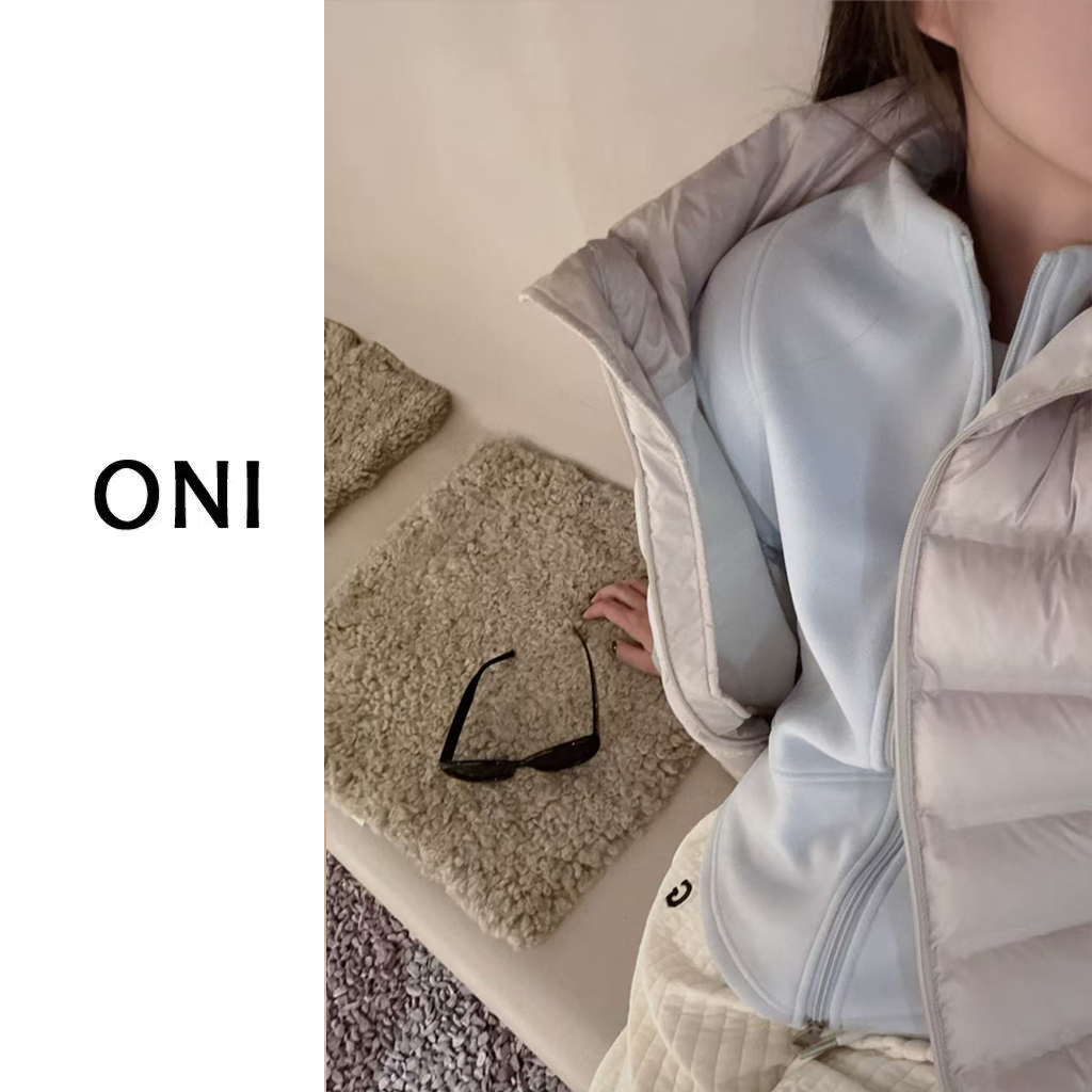  OUNI “ 柔雾轻氧 “ 小蛮腰原版~ 韩系简约双拉链显瘦外套