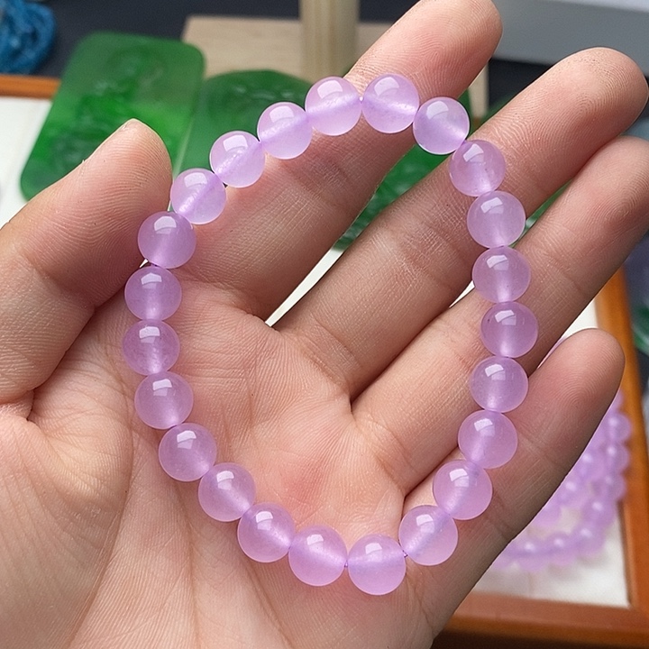 翡翠未镶嵌颈饰372手串