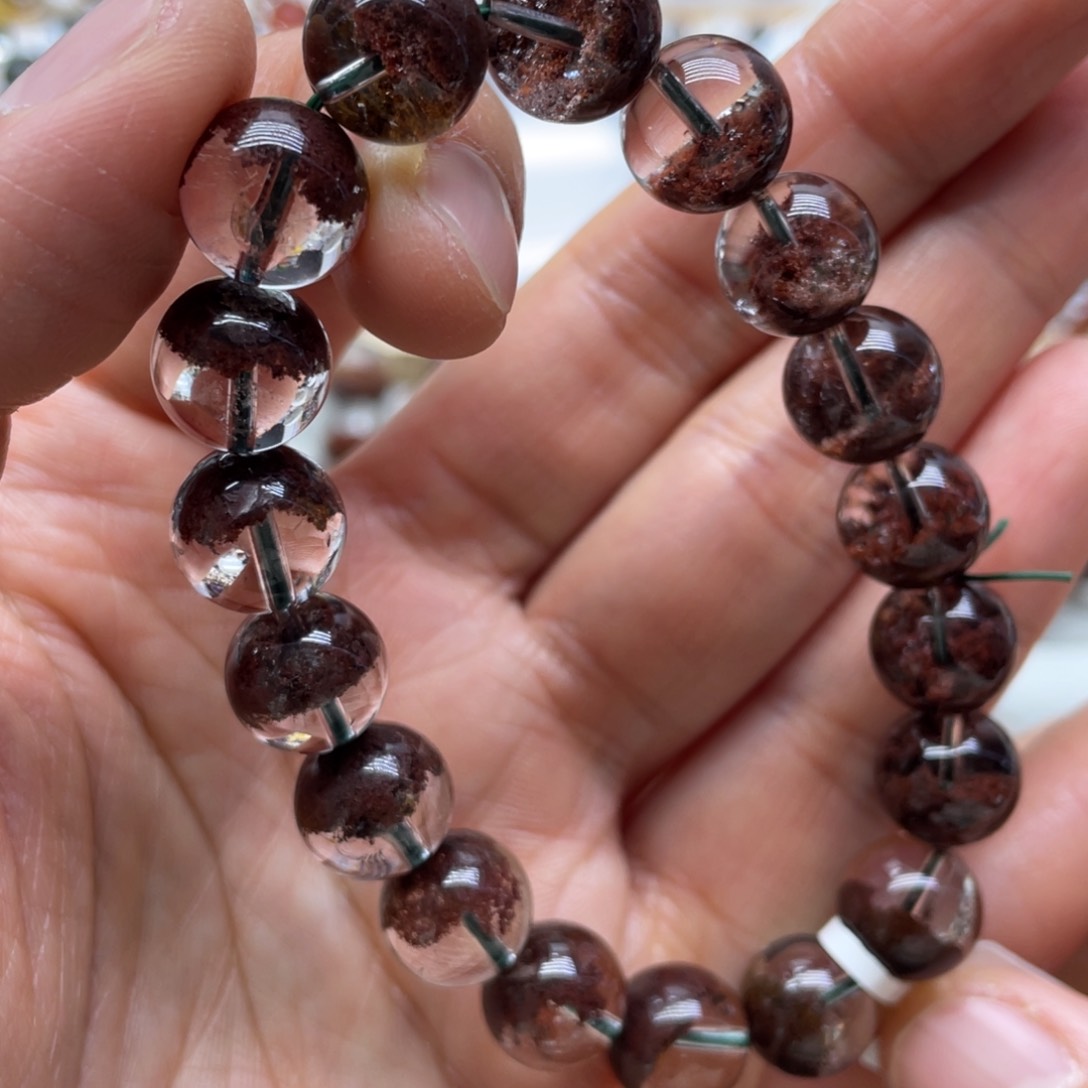 未镶嵌手链水晶红幽灵