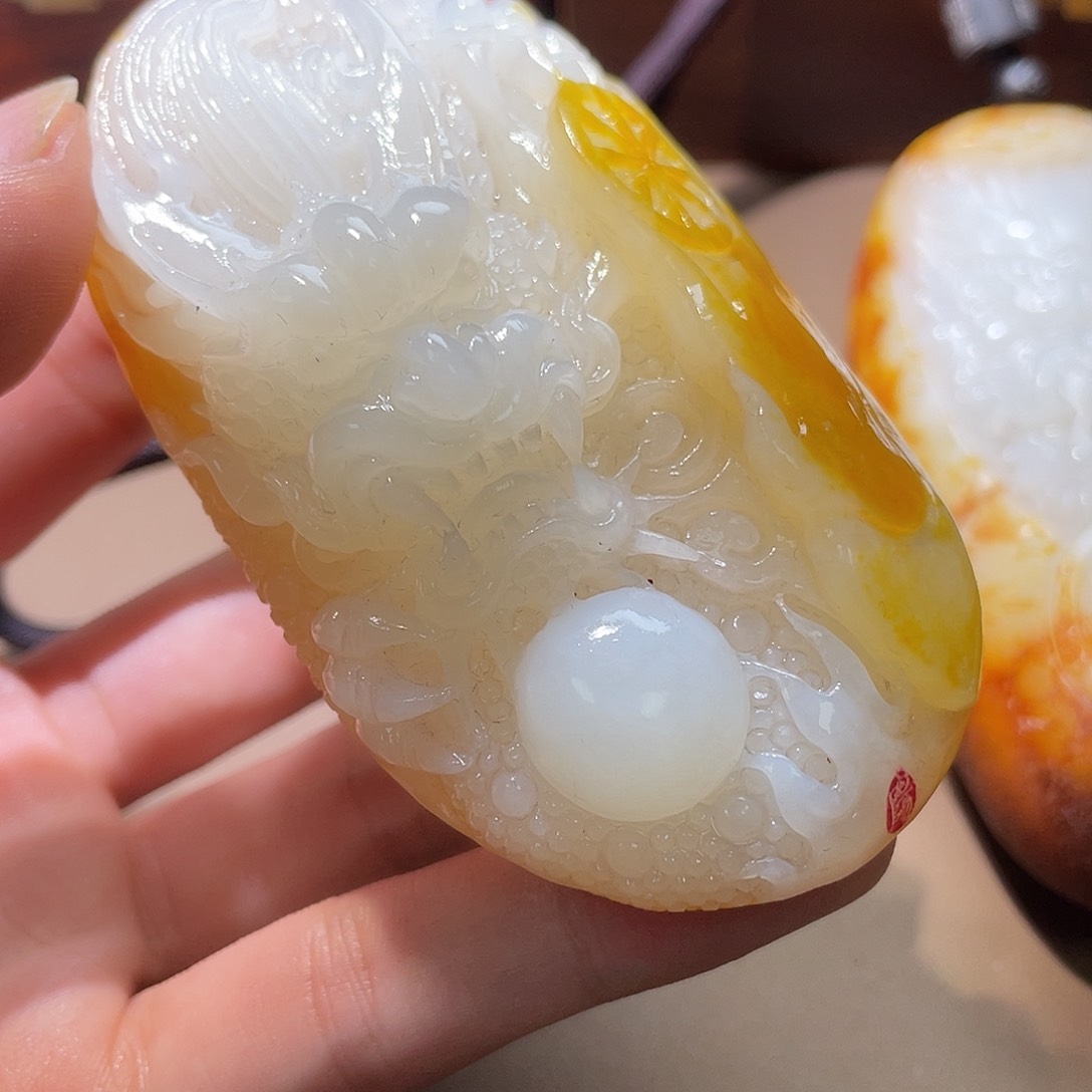 和田玉颈饰未镶嵌Z6