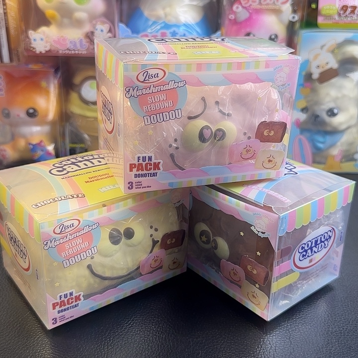 005 lisa豆豆眼棉花糖 一个 瑕疵无售后