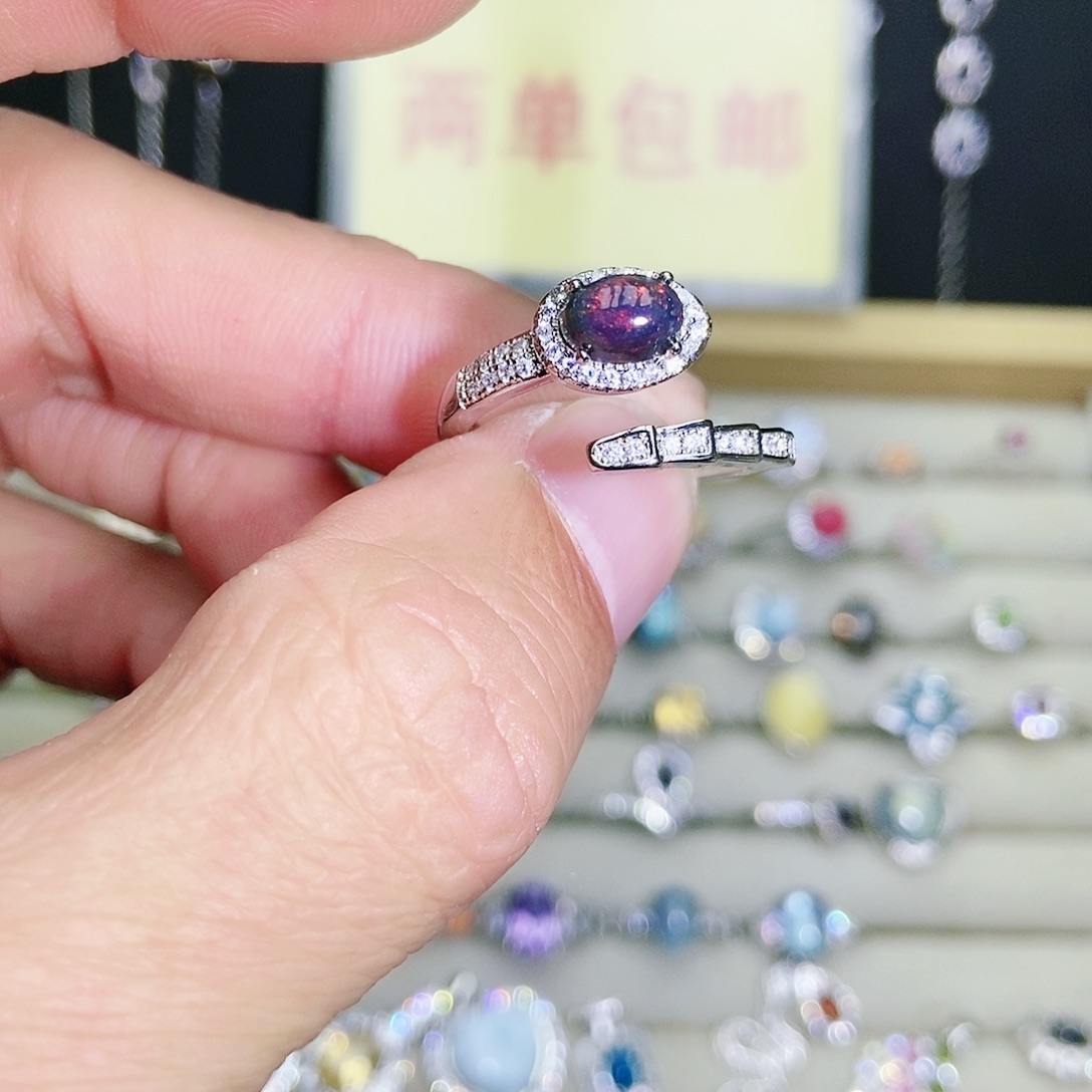 【闪购商品】未镶嵌欧泊戒指