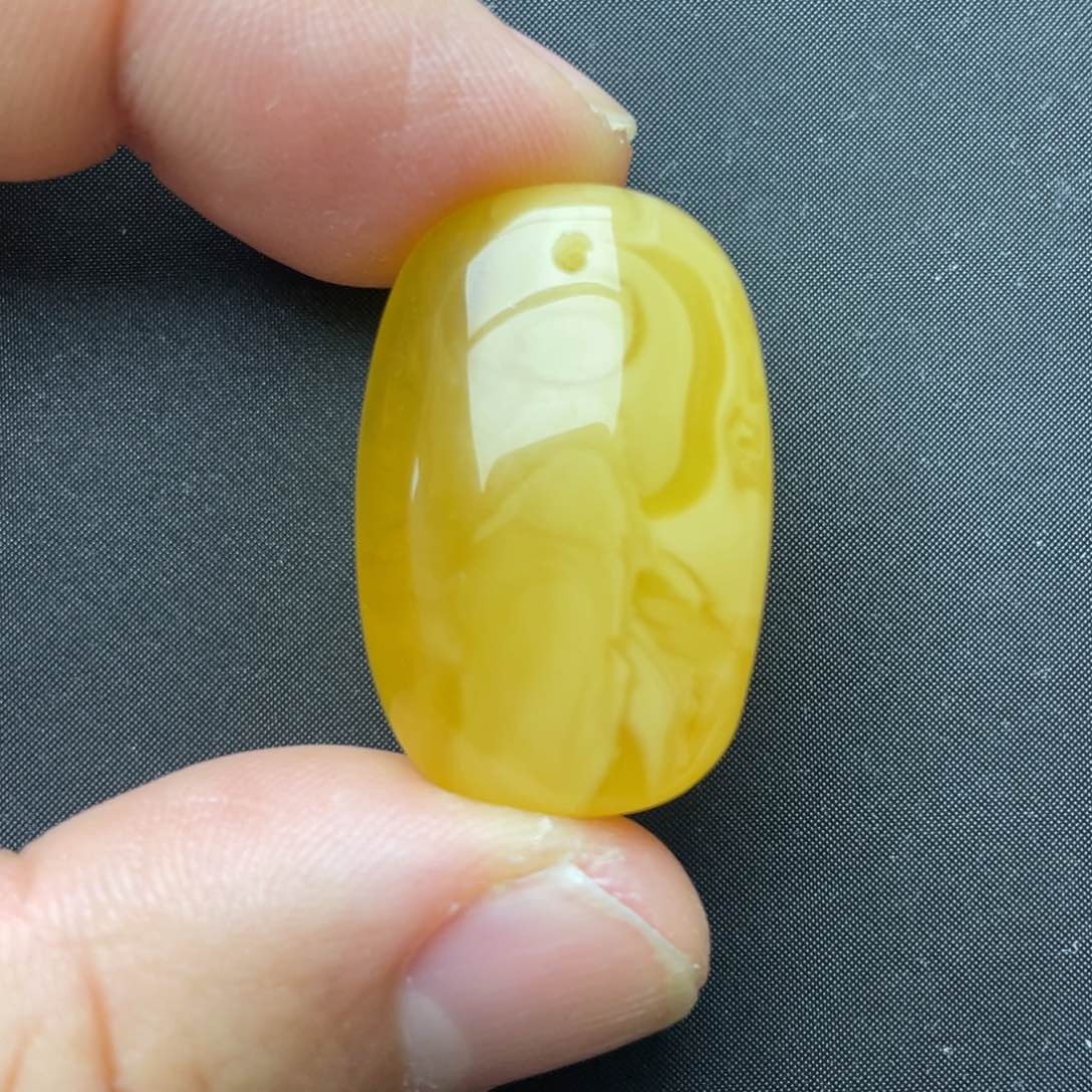 蜜蜡颈饰未镶嵌蜜蜡吊坠