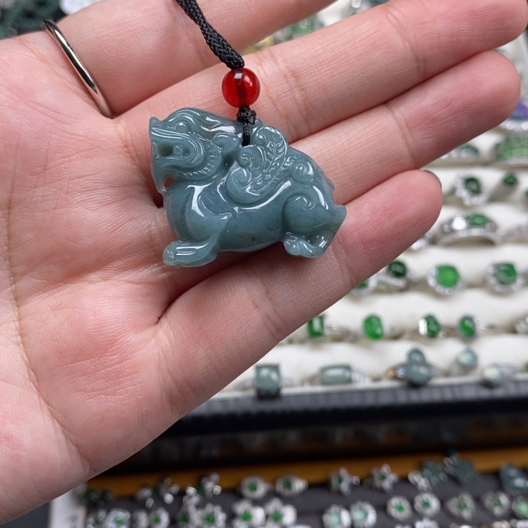 未镶嵌挂件翡翠翡翠