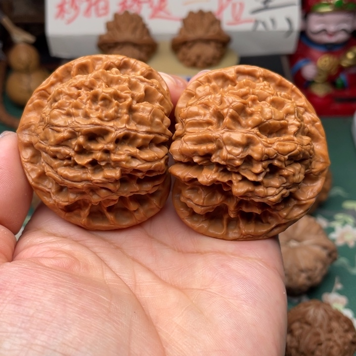 【闪购商品】把件文玩核桃52官帽