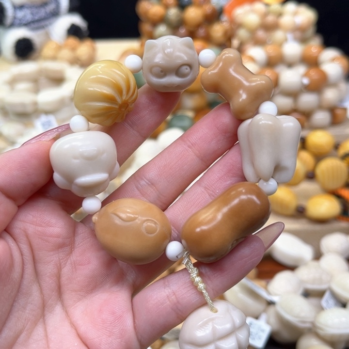 菩提根/象牙果手串1.14 30全家福