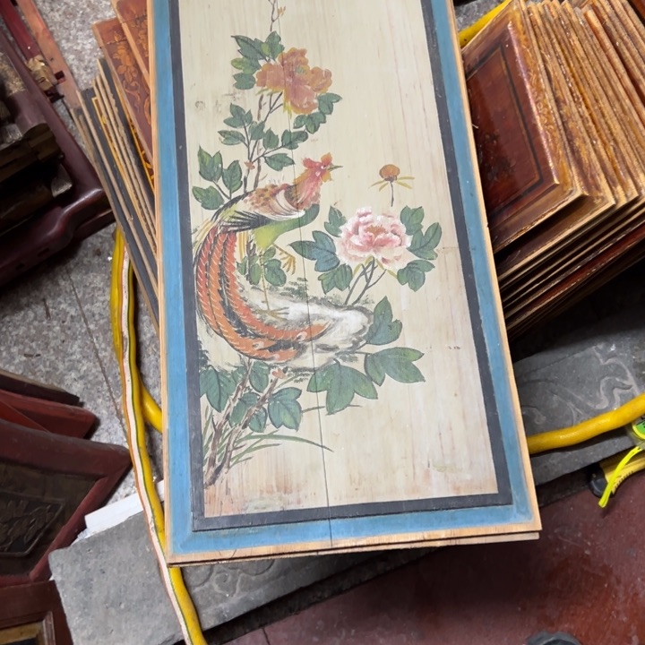 【闪购商品】香榧木追**?老木雕花板艺术