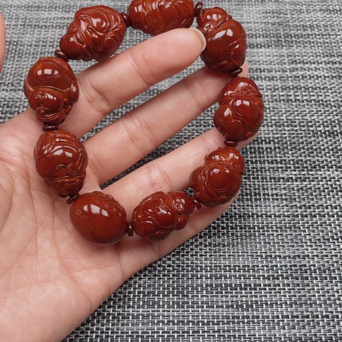 手串/手链橄榄核啊*财神20