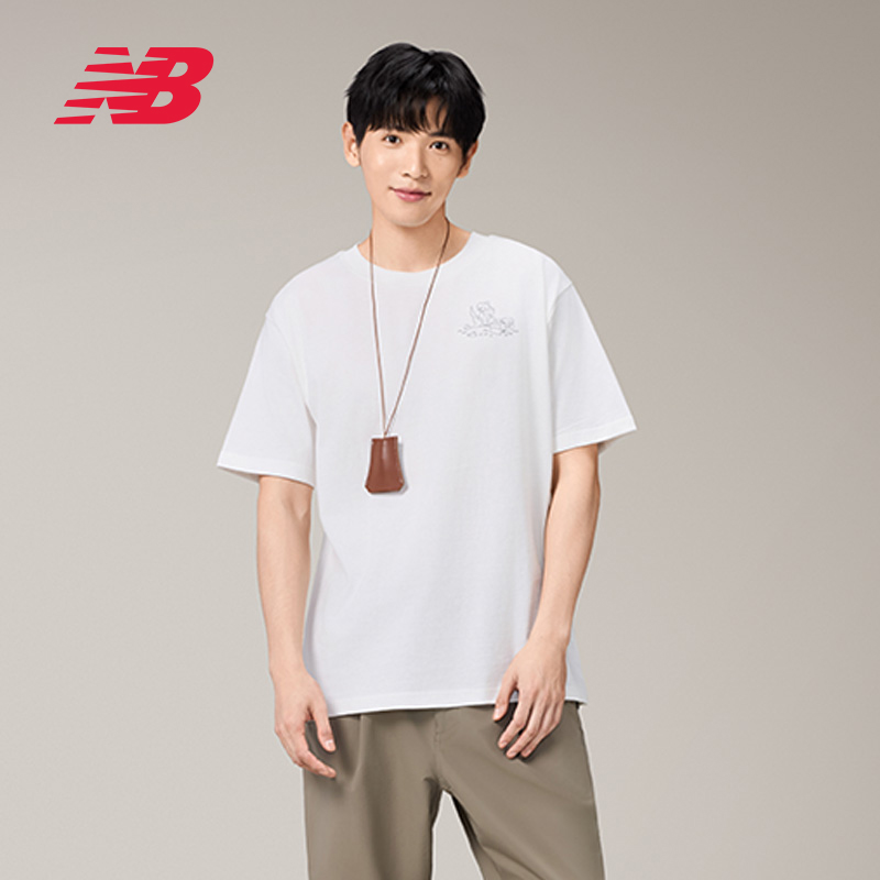【跑者美学】New Balance官方25夏季新款男圆领短袖T恤MT51850