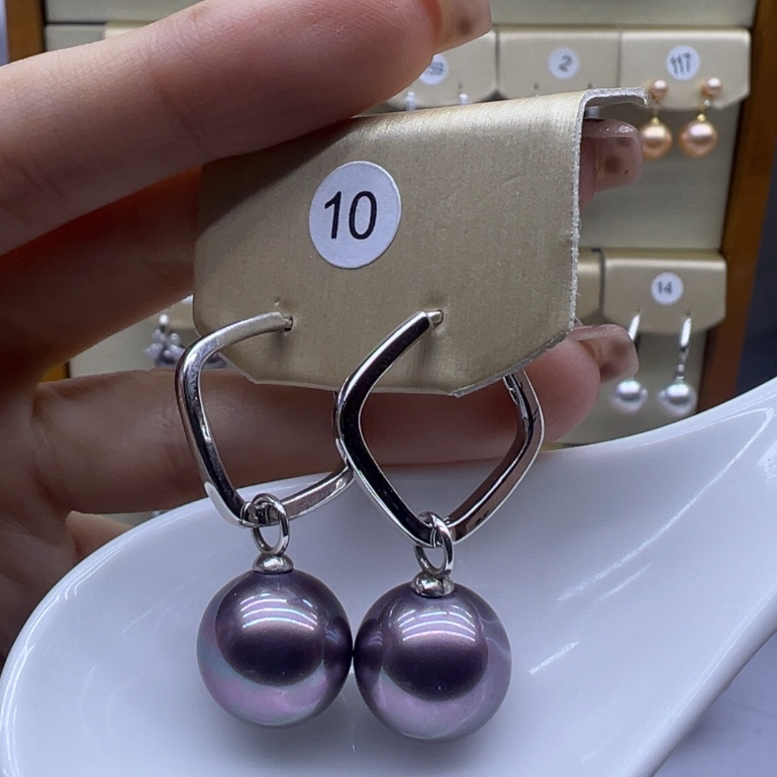 淡水珍珠未镶嵌耳饰