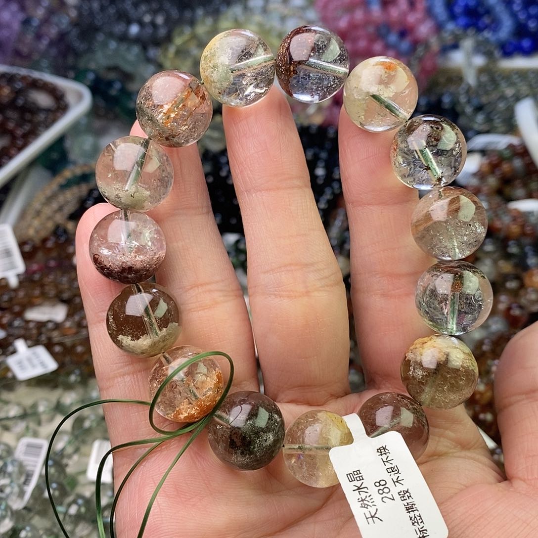 水晶手串未镶嵌徊*卡15