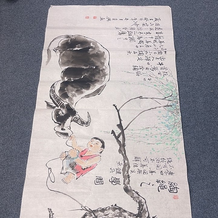 国画纯手绘字画宣纸