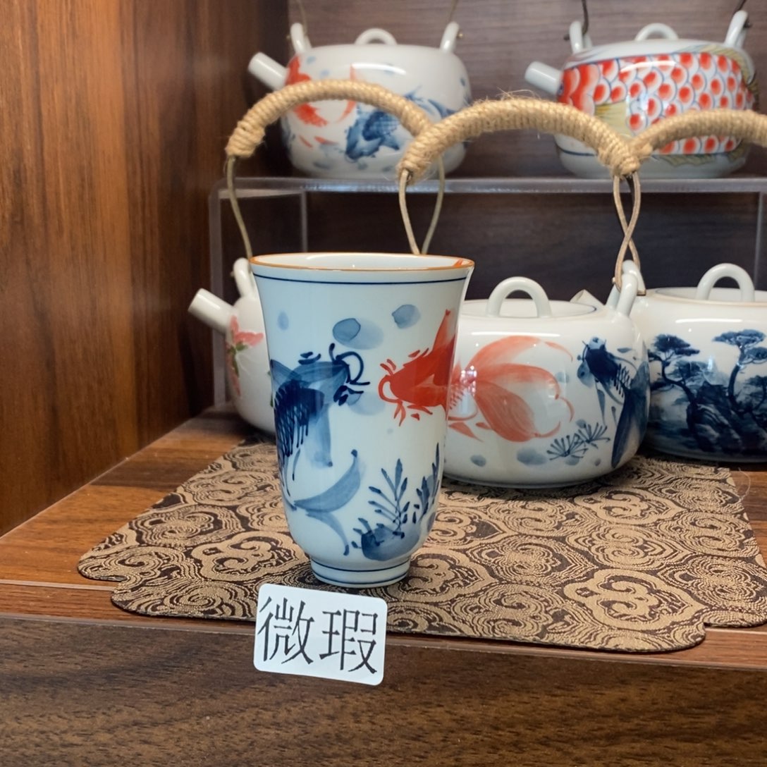釉下彩手工绘制手工绘制