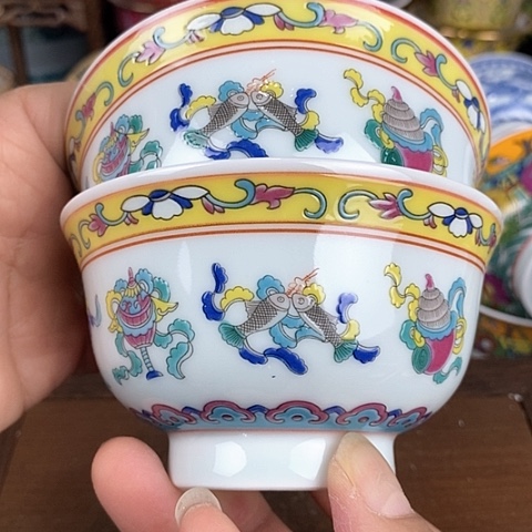 景德镇陶瓷藏式茶碗