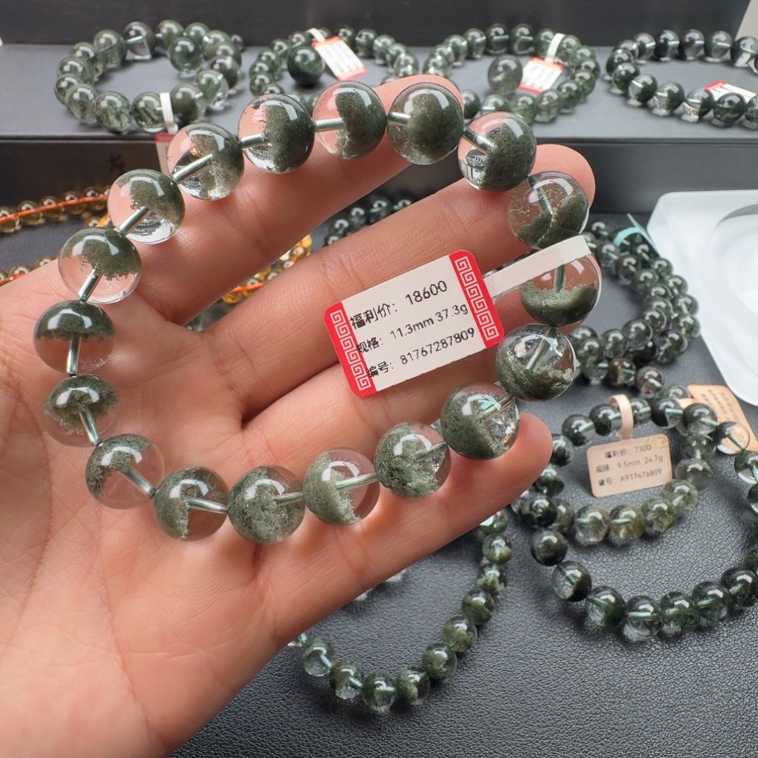 水晶未镶嵌手链天然