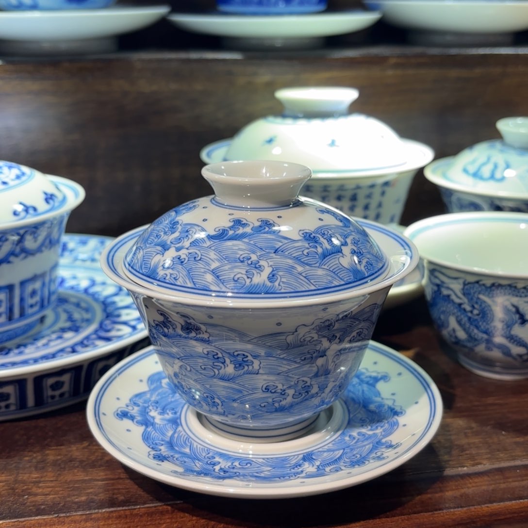 瓷片景德镇纯手工手绘