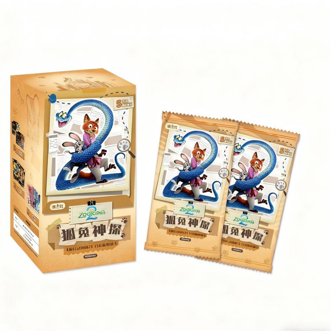 【玩法合集】集卡社疯狂动物城 卡牌收藏盲盒（默认代拆）
