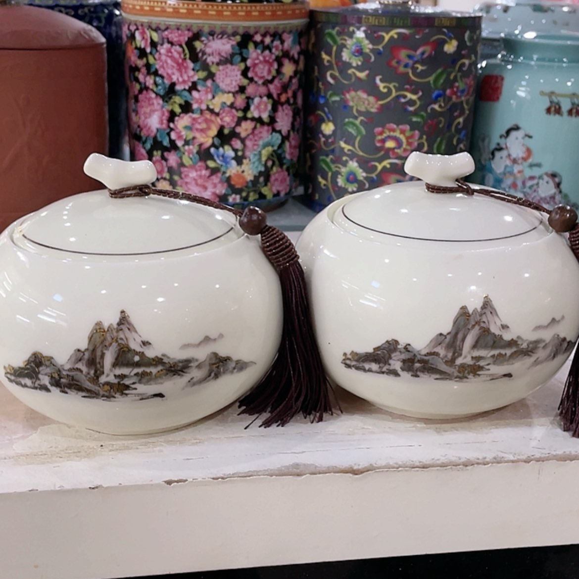 【闪购商品】罐陶瓷茶叶罐密封罐