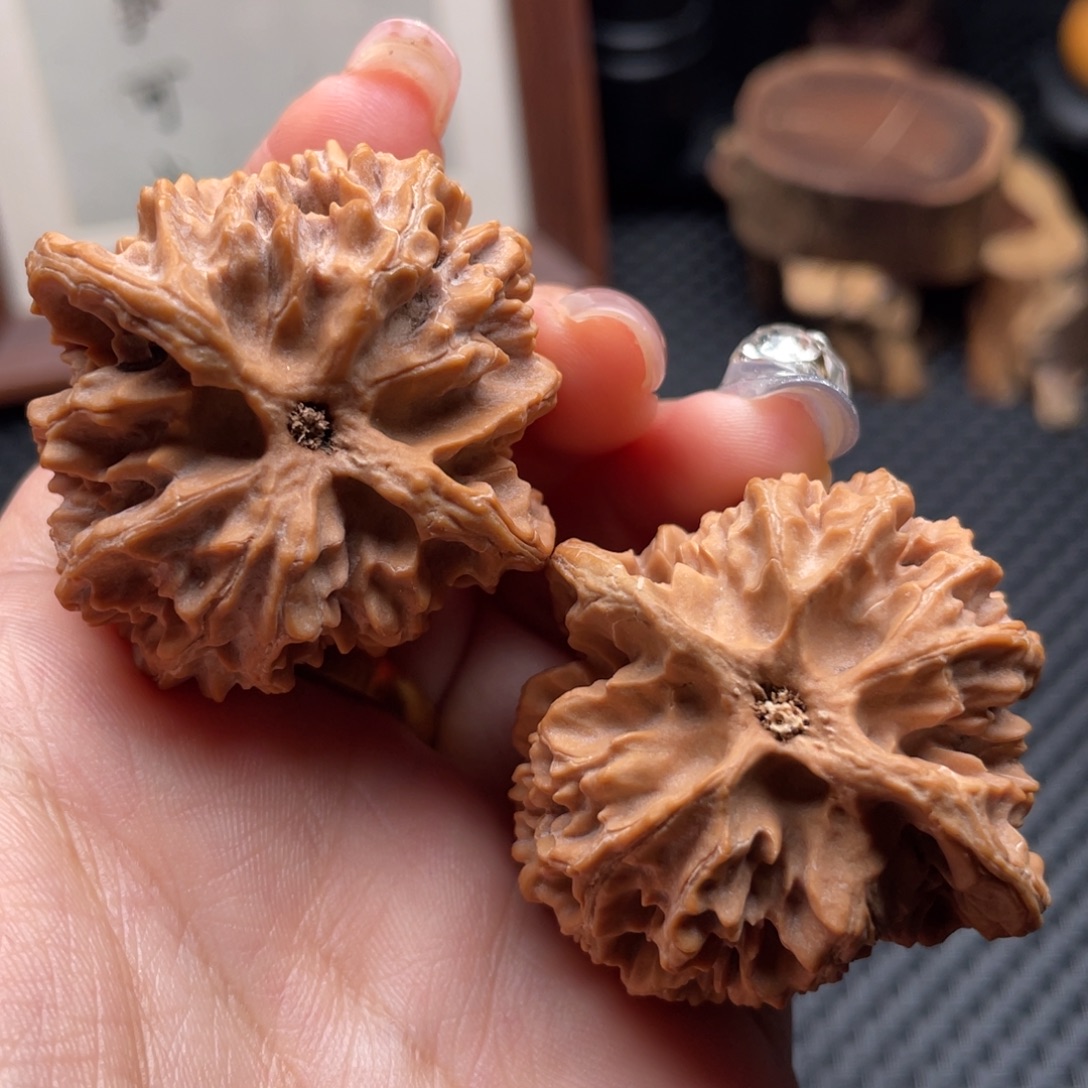 启***凡把件文玩核桃苹果园全品