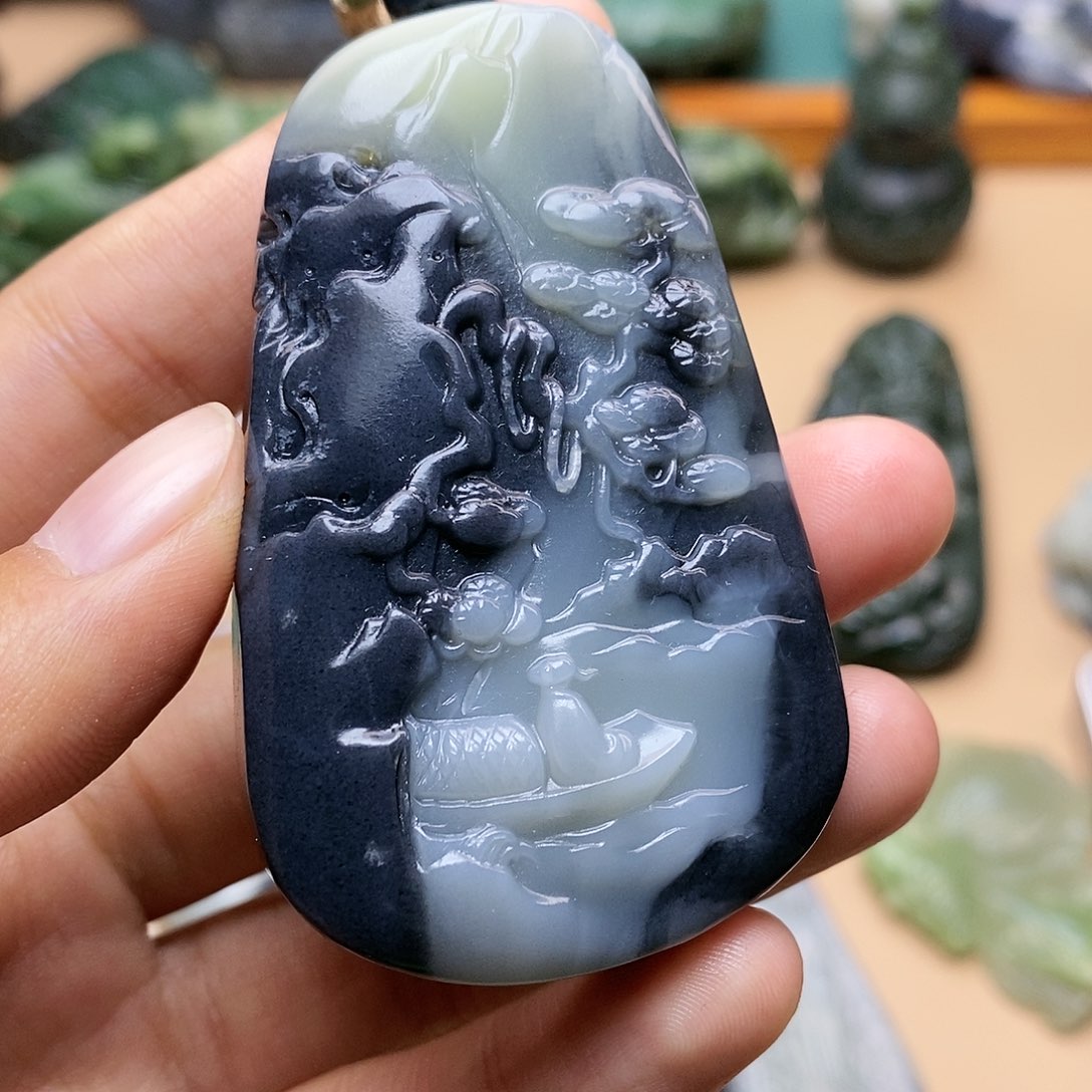 和田玉和田玉未镶嵌大*