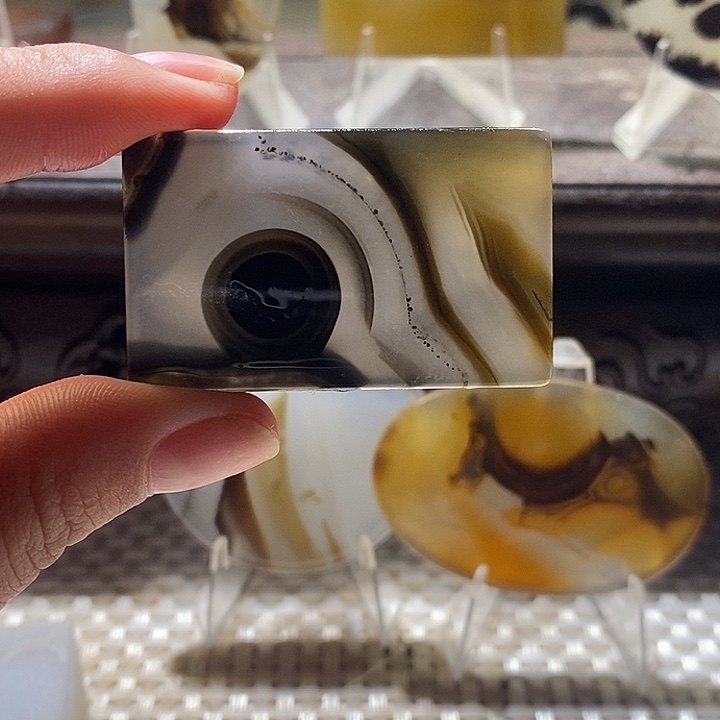 玛瑙/玉髓未镶嵌颈饰