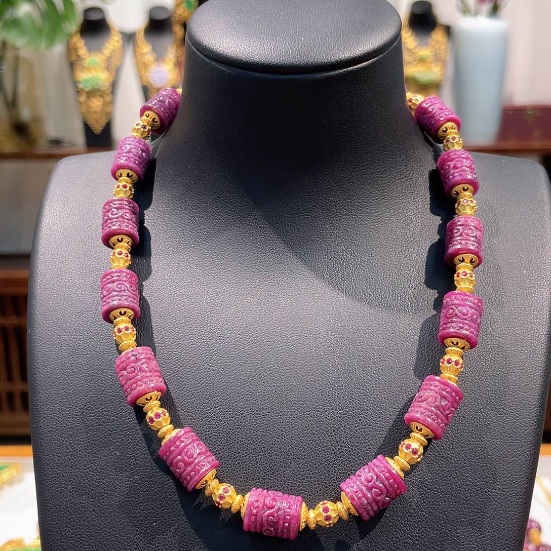 锦纶铁合金吊坠项链