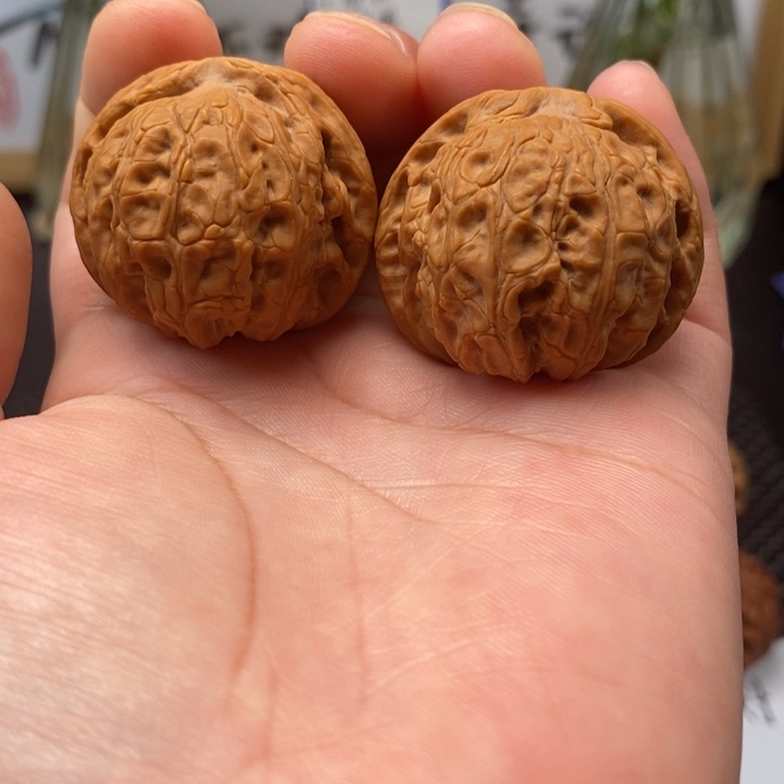 文玩核桃把件全品乾隆磨37