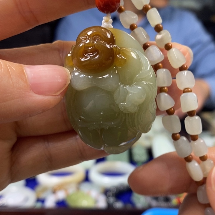 和田玉挂件未镶嵌@***凡