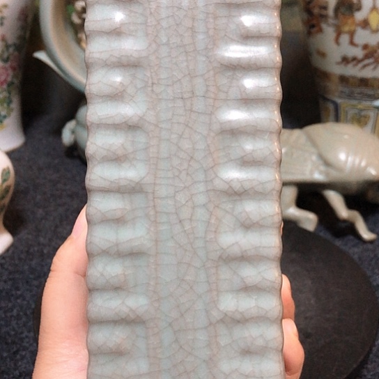 藏宝阁陶瓷，汝窑宗师瓶