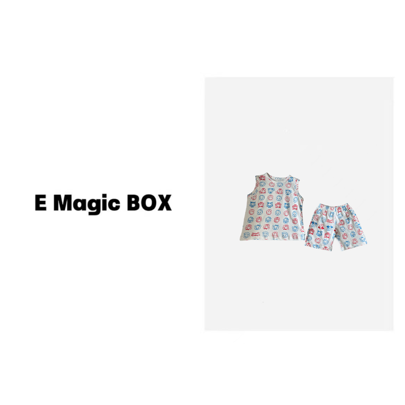 E Magic Box童装“外贸小哥哥”儿童限量款家居服AQ800