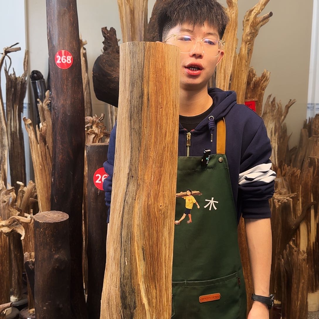 沉香摆件天然沉香原木摆件➕底座