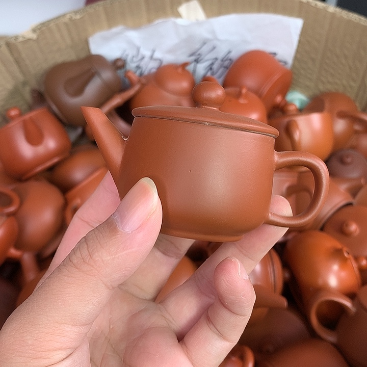 紫砂茶壶原矿朱泥茶具茶壶家用60