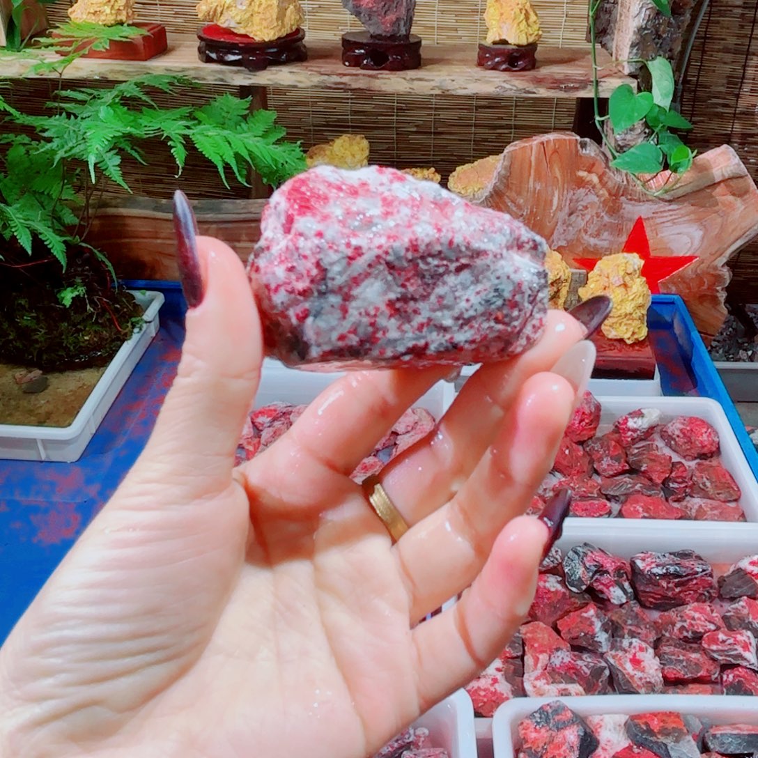 探***程天然辰砂天然朱砂