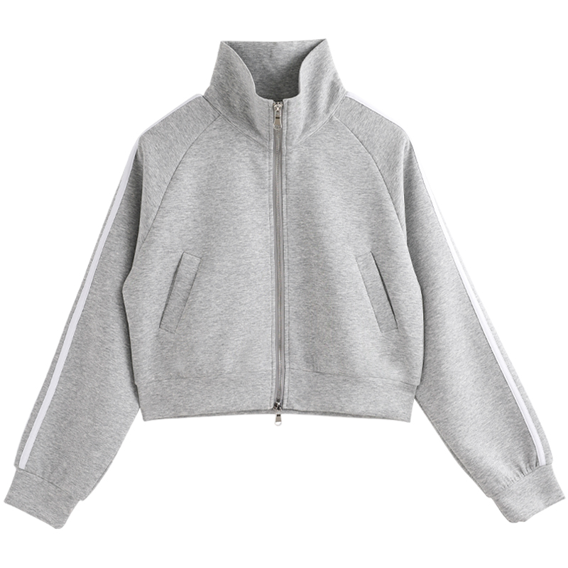 502摇粒绒开衫外套