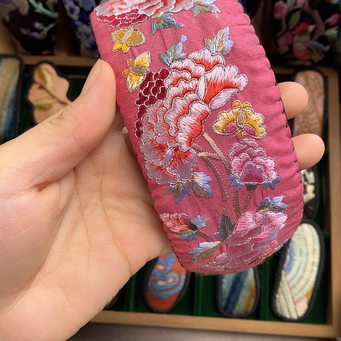 刺绣纯手工刺绣发箍