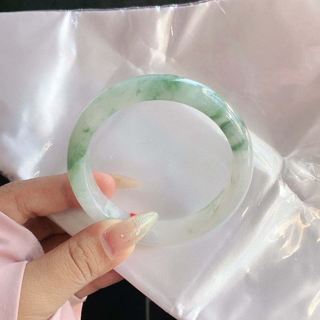 未镶嵌手镯翡翠59天然缅甸a货翡翠2731