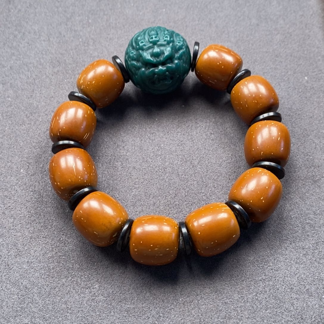 菩提把件紫金鼠菩提