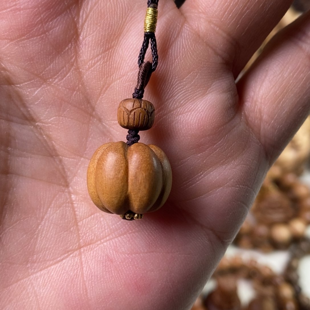 檀香木手串/手链南瓜珠
