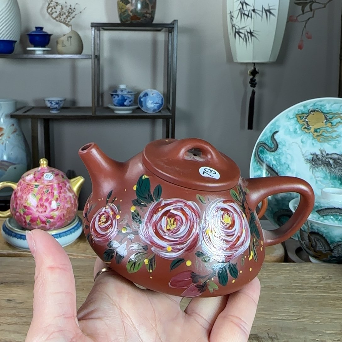 杯景德镇陶瓷柴烧多人