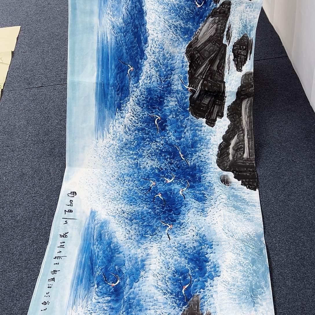 国画事事顺心如意万事如意