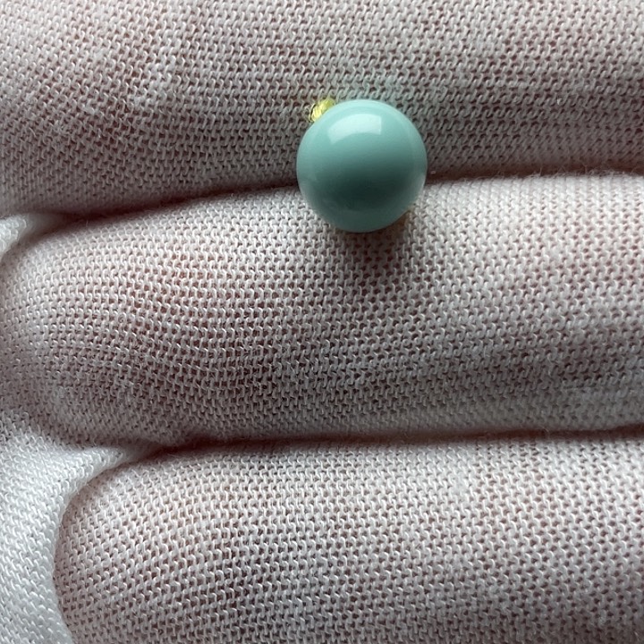 未镶嵌绿松石圆珠卡8.8
