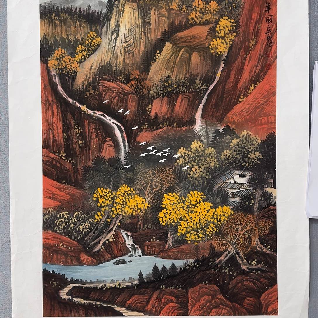 国画莫国宾老师国画精品