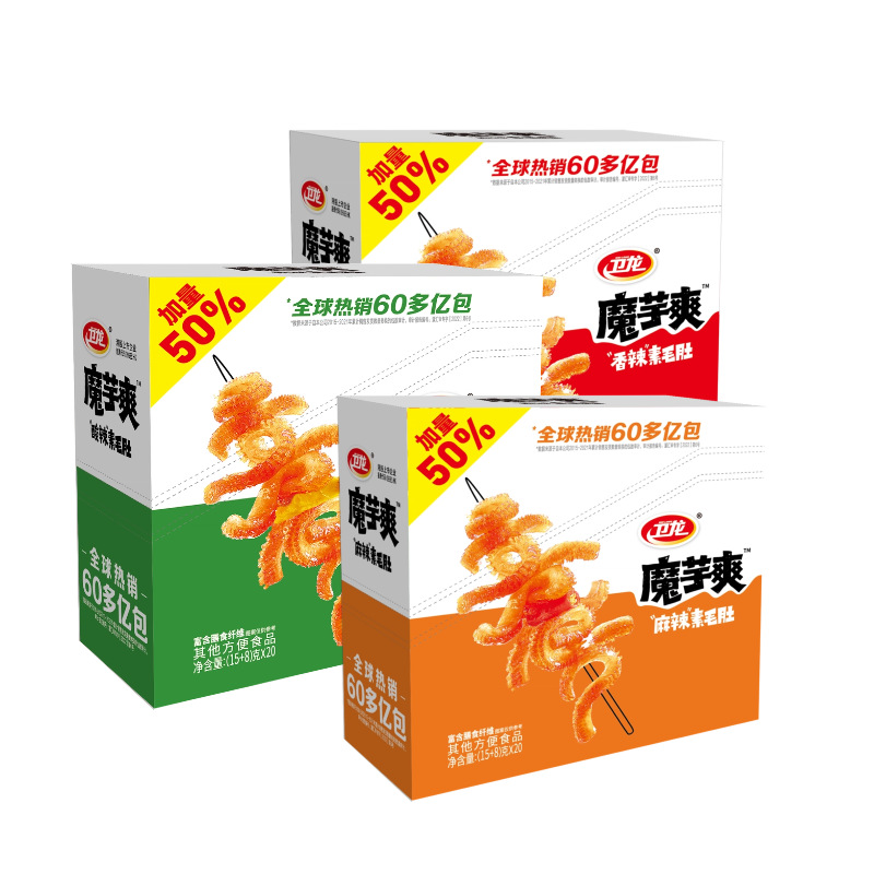 【对对碰】魔芋爽经典口味任选加量50%解馋网红休闲零食