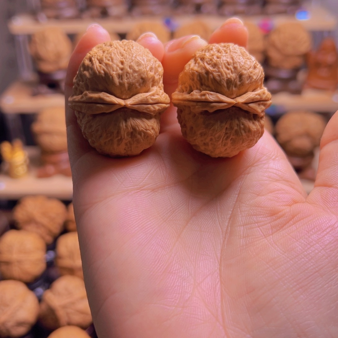 桃核把件粗筋元宝H8、36……