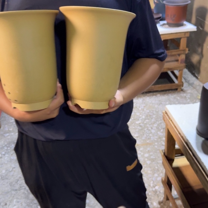 紫砂紫砂花盆破损补发高度22口径17俩只