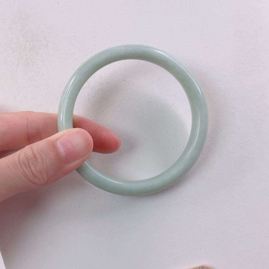 *****蓝田玉（蛇纹石化大理石玉）手镯未镶嵌