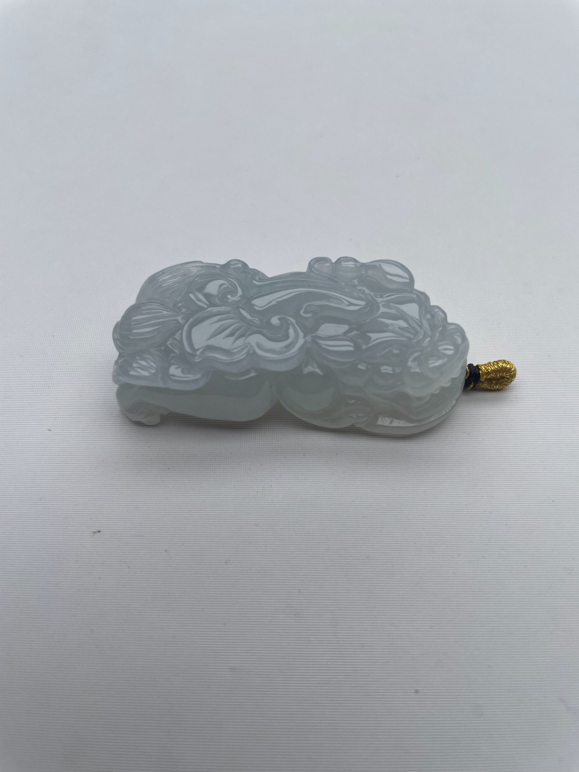 天然翡翠A貔貅百搭时尚精雕吊坠挂坠精美雕刻项坠巧雕大气