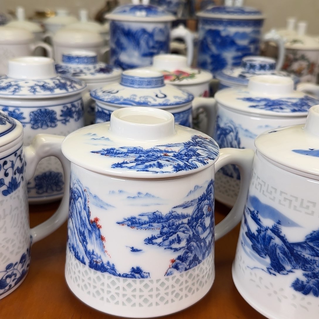 景德镇高温陶瓷办公杯